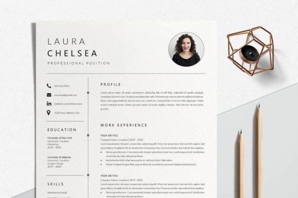 Download Resume Template with Photo - Premium Resources